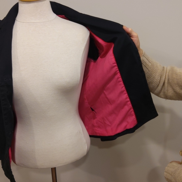 Marc Marc Jacob's Cotton 3/4 Sleeve Cotton Blend Casual Blazer- Sz. 2 - Picture 9 of 10